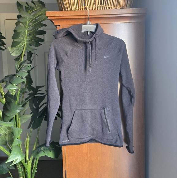 Nike therma fit grey hoodie - Picture 1 of 5